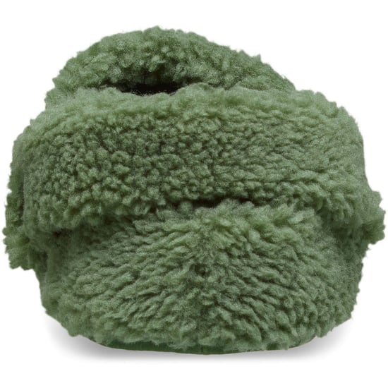 Crocs Classic Cozzzy Polyester Army Green Slippers - Image 2