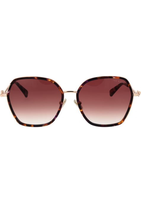 Ted Baker TB1776 Kira 703 gloss tortoise paars bruin gradiënt zonnebril - Image 2