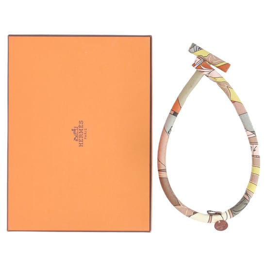 Hermès bruidsketting PM in veelkleurige zijde - Image 3