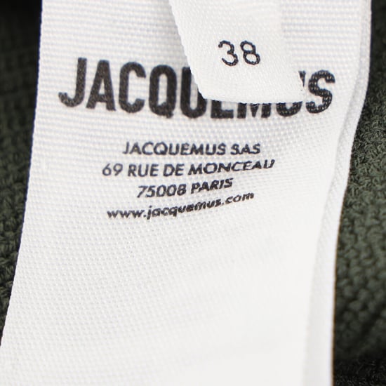 Jacquemus Le Short Pralu gebreide shorts in groene viscose - Image 5