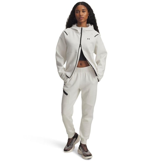 Under Armour Dames-sweatjack ‘Unstoppable’ in twee kleuren (Wit) - Image 4