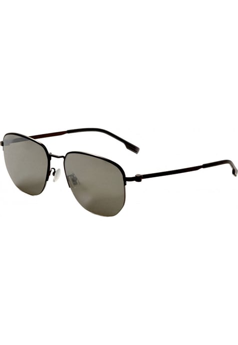 BOSS1538-F-SK-R80-57 Hugo Boss Heren 57mm Matte Donker Ruthenium Zonnebril BOSS1538-F-SK-R80-57 - Image 1
