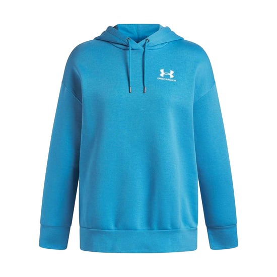Under Armour Dames/Dames Icon Fleece Oversized Hoodie (Blauw) - Image 2