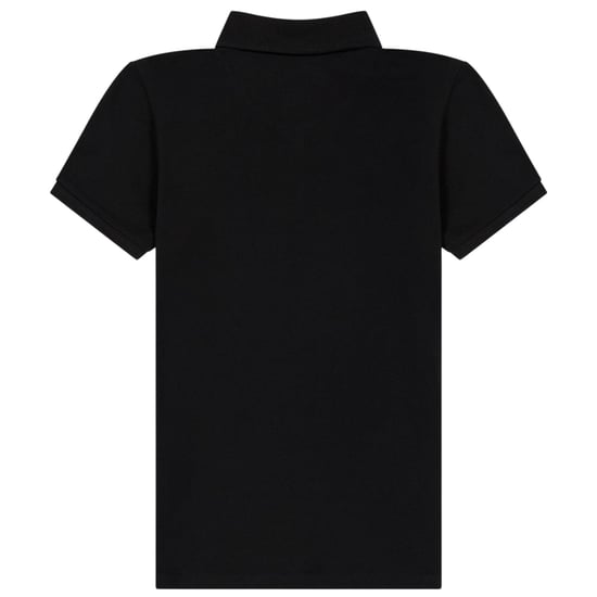 Farah Bugsworth-poloshirt met korte mouwen en borduursel voor jongens (Zwart) - Image 2