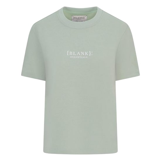 Blank Essentials Dames-T-shirt met logo uit de Essentials-collectie in boyfriend-stijl (Salie Groen) - Image 2