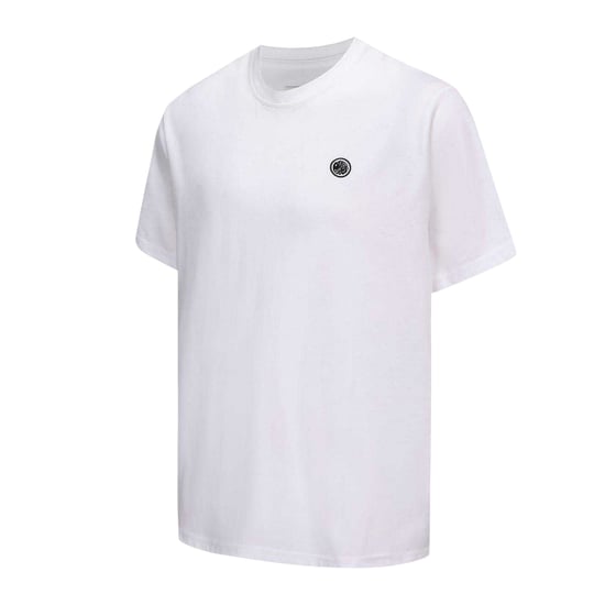 Pretty Green Heren-T-shirt met logo op de borst en ronde hals (Wit) - Image 3