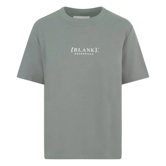 Blank Essentials Dames-T-shirt met logo uit de Essentials-collectie in boyfriend-stijl (Salie) - Image 2
