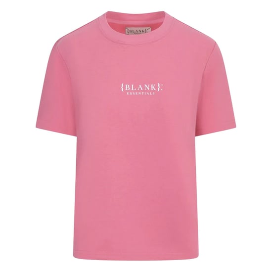 Blank Essentials Dames-T-shirt met logo uit de Essentials-collectie in boyfriend-stijl (Pop Roze) - Image 2
