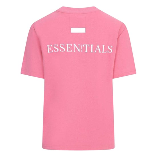 Blank Essentials Dames-T-shirt met logo uit de Essentials-collectie in boyfriend-stijl (Pop Roze) - Image 3
