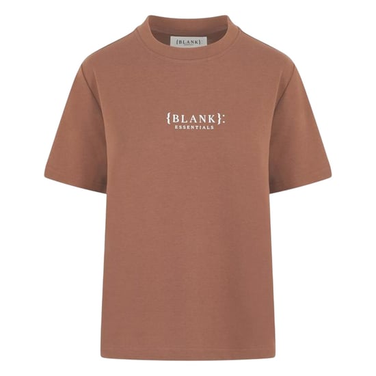 Blank Essentials Dames-T-shirt met logo uit de Essentials-collectie in boyfriend-stijl (Aarde Bruin) - Image 2