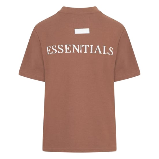 Blank Essentials Dames-T-shirt met logo uit de Essentials-collectie in boyfriend-stijl (Aarde Bruin) - Image 3