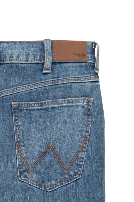 Wrangler Greensboro Regular Mid Stone Broek - Image 4