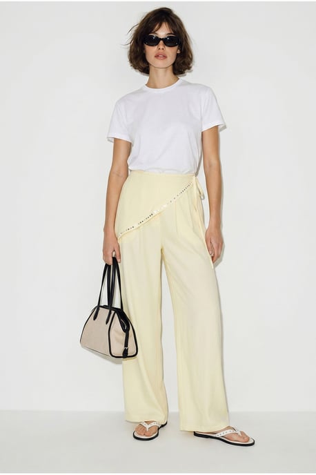 Brede Pijpen Pull-On Broek - Image 3