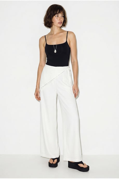 Brede Pijpen Pull-On Broek - Image 3