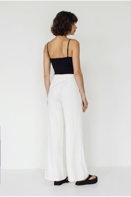 Brede Pijpen Pull-On Broek - Image 5