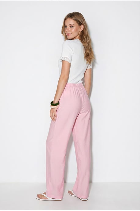 Dames Wijde Pijp Crêpe Broek - Image 4