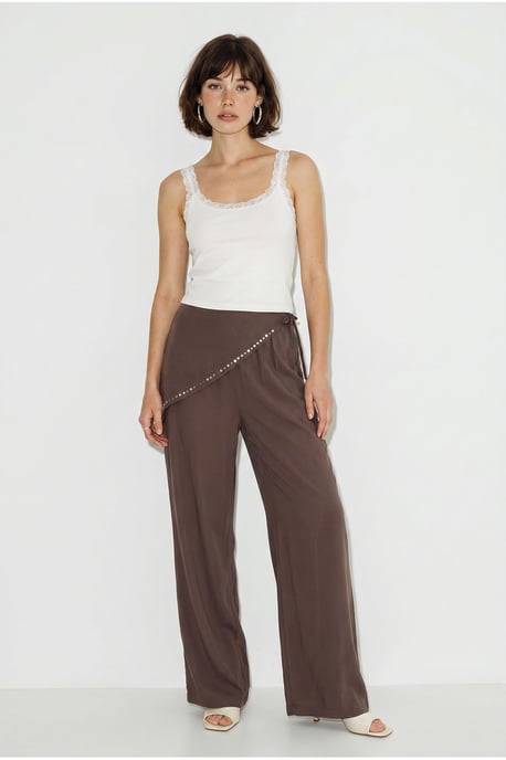 Brede Pijpen Pull-On Broek - Image 2