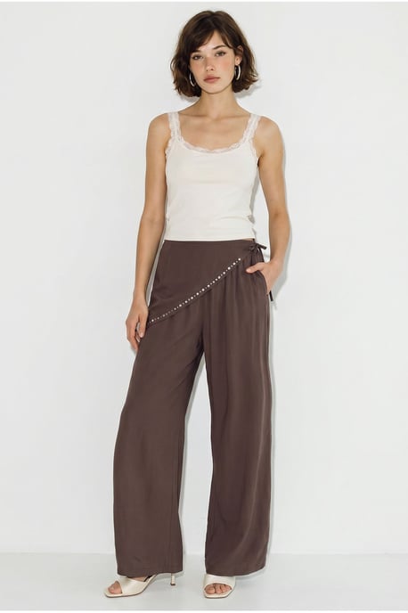 Brede Pijpen Pull-On Broek - Image 3