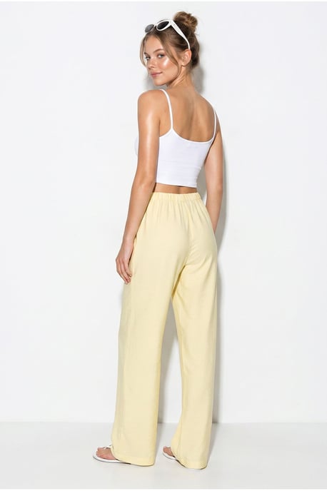 Dames Wijde Pijp Crêpe Broek - Image 5