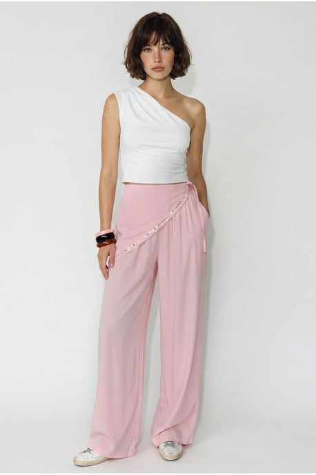 Brede Pijpen Pull-On Broek - Image 1