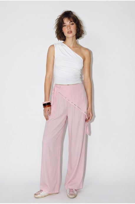 Brede Pijpen Pull-On Broek - Image 3