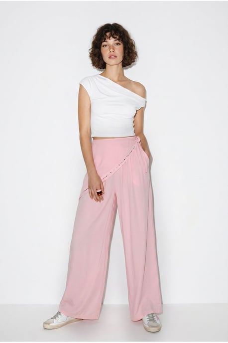 Brede Pijpen Pull-On Broek - Image 5