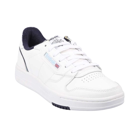 Reebok Heren leren sportschoenen (Wit, Marine) - Image 4