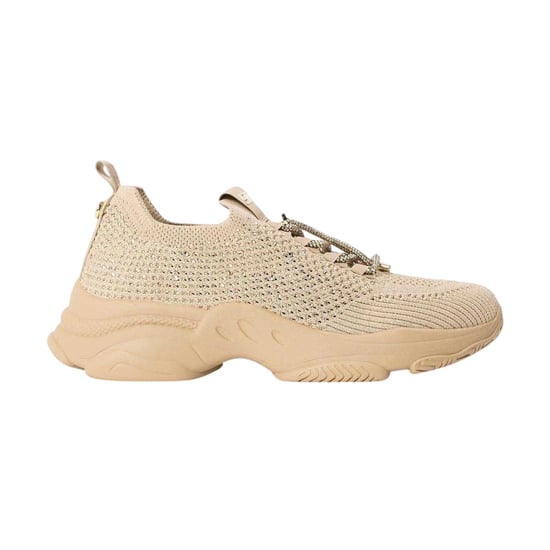 Steve Madden Dames/Dames Meter Gebreide Chunky Flat Trainers (Blush Roze) - Image 1