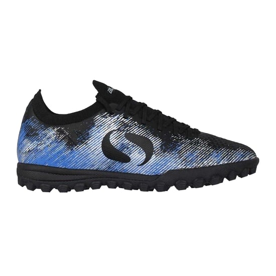 Sondico Blaze Astro Turf-sportschoenen voor kinderen (ZWART/BLAUW) - Image 1