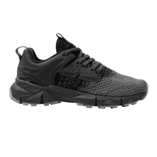 Donnay Gebreide sportschoenen voor kinderen (Zwart/Grijs) - Image 1