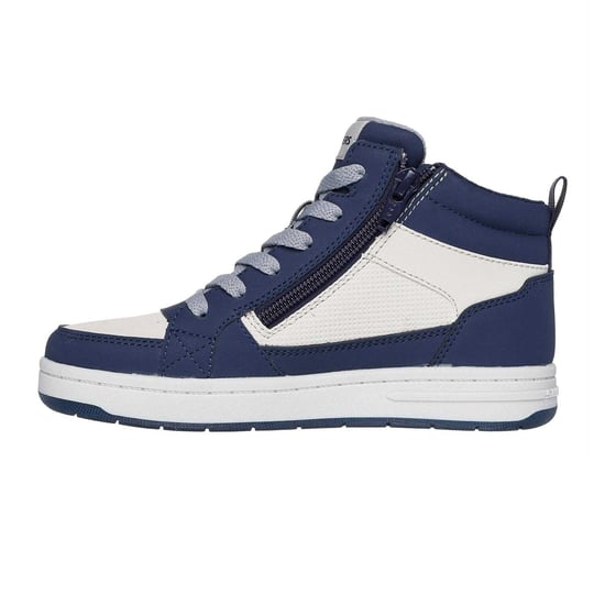 Skechers Hoge sneakers met fleecevoering voor kinderen (Marine/Tan) - Image 2