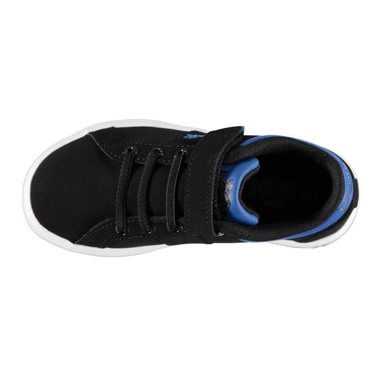 Lonsdale Latimer leren sportschoenen voor kinderen (ZWART/BLAUW) - Image 3