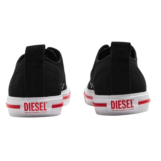 Diesel Athos canvas sportschoenen voor dames (Zwart, Wit) - Image 2