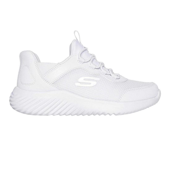 Skechers Bounder Brisk Burst Mesh instapschoenen voor kinderen (Wit) - Image 1