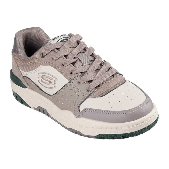 Skechers SKX-228 lage sneakers met suède inzetstukken voor kinderen (Taupe) - Image 5