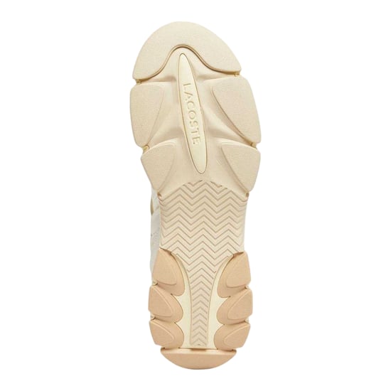 Lacoste Heren L003 Neo Leren Trainers (Gebroken wit) - Image 4