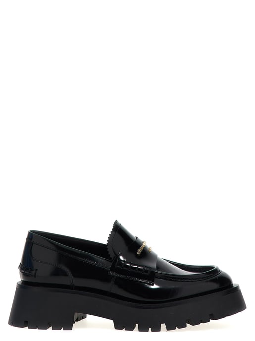 Alexander Wang Zwarte Runderleer Instappers - Image 1