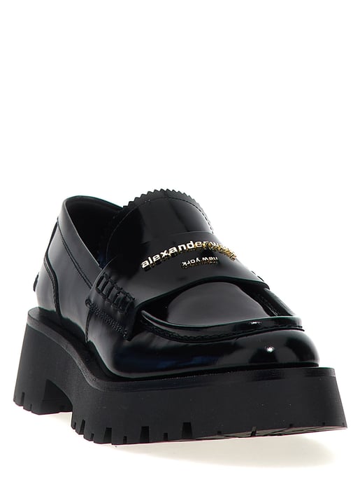 Alexander Wang Zwarte Runderleer Instappers - Image 2