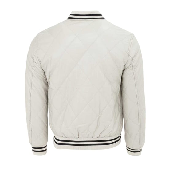 Firetrap Mannen Snap Bomberjack (Wit) - Image 2