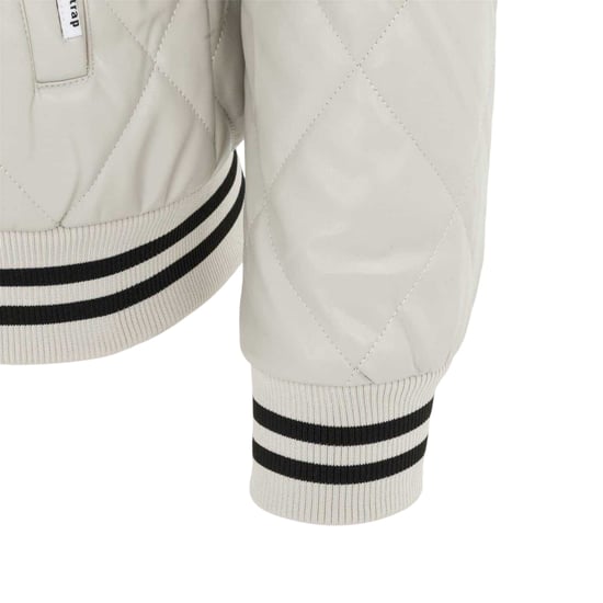 Firetrap Mannen Snap Bomberjack (Wit) - Image 4