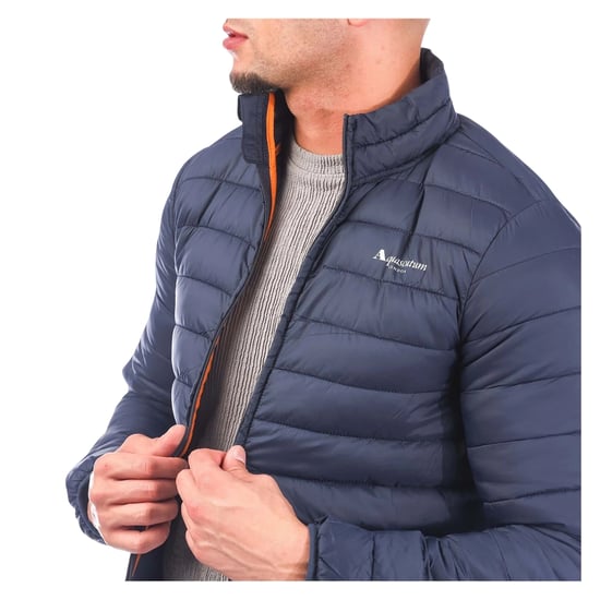 Aquascutum Heren Puffer Jas (Marine) - Image 4