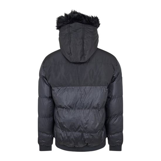 Criminal Damage Parka met afneembare capuchon voor heren (Zwart) - Image 2