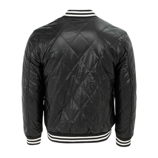 Firetrap Heren Snap Bomberjack (Zwart) - Image 2