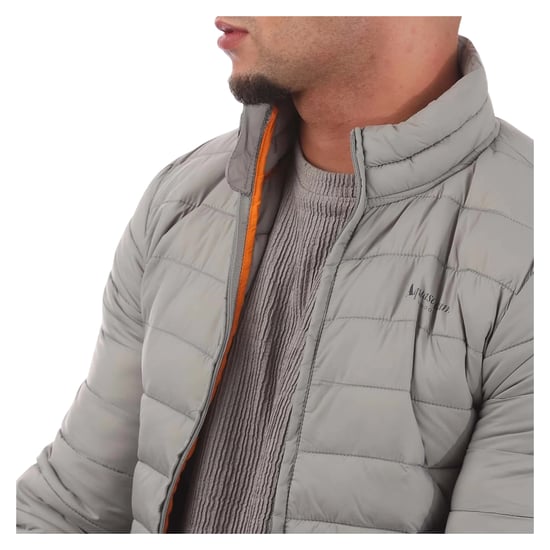 Aquascutum Heren Puffer Jas (Grijs) - Image 3