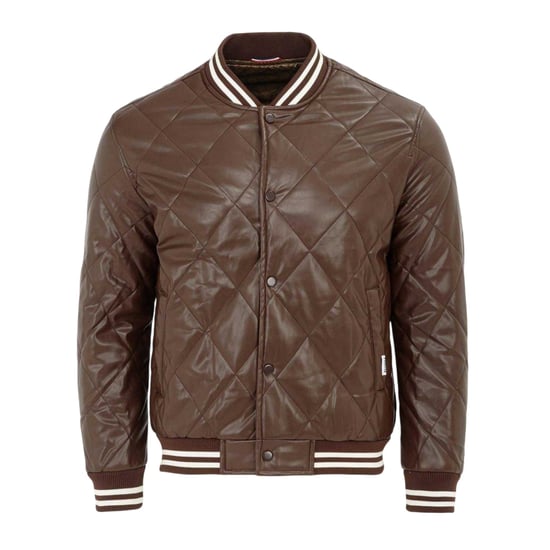 Firetrap Heren Snap Bomberjack (Koffie) - Image 1