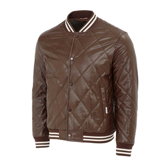 Firetrap Heren Snap Bomberjack (Koffie) - Image 3