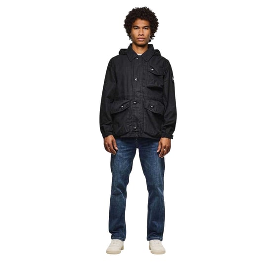 Weekend Offender Heren Harporcrate Hooded Jacket (Zwart) - Image 5