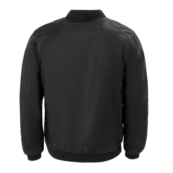 Firetrap Bomberjack voor heren met gewassen look (Zwart) - Image 2