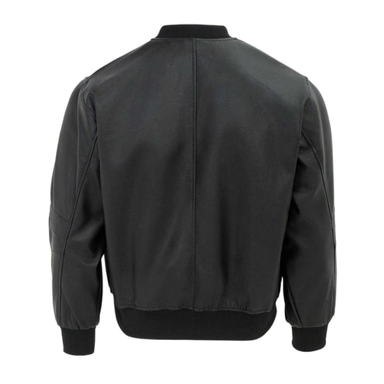 Firetrap PU-bomberjack voor heren (Zwart) - Image 2