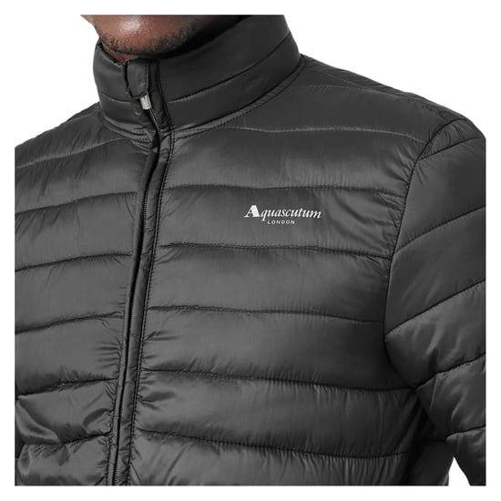 Aquascutum Heren Puffer Jas (Zwart) - Image 4